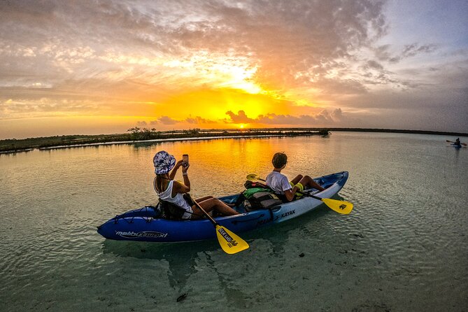 Bacalar Sunrise in Kayak - Stop 1, Canal de los Piratas: Snorkel Time Plus Photo Moments