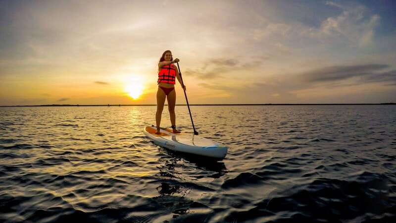 Bacalar Sunrise Stand Up Paddleboard: A Unique Experience - Cenote Negro: swimming time in The Witch’s Cenote