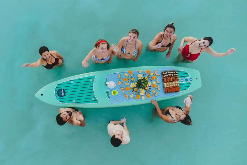 Bacalar Sunrise Stand Up Paddleboard Tour with Breakfast - Breakfast Over Water: Seasonal Fruit, Toast, and Coffee