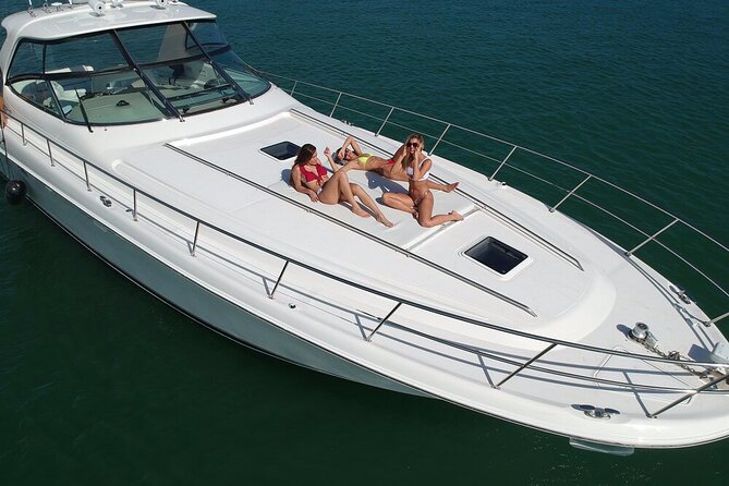 Beautiful SUNDANCER 60ft Private yacht / 18PAX 25P15 - Cancun private yacht, 60ft SUNDANCER: what you’re actually buying