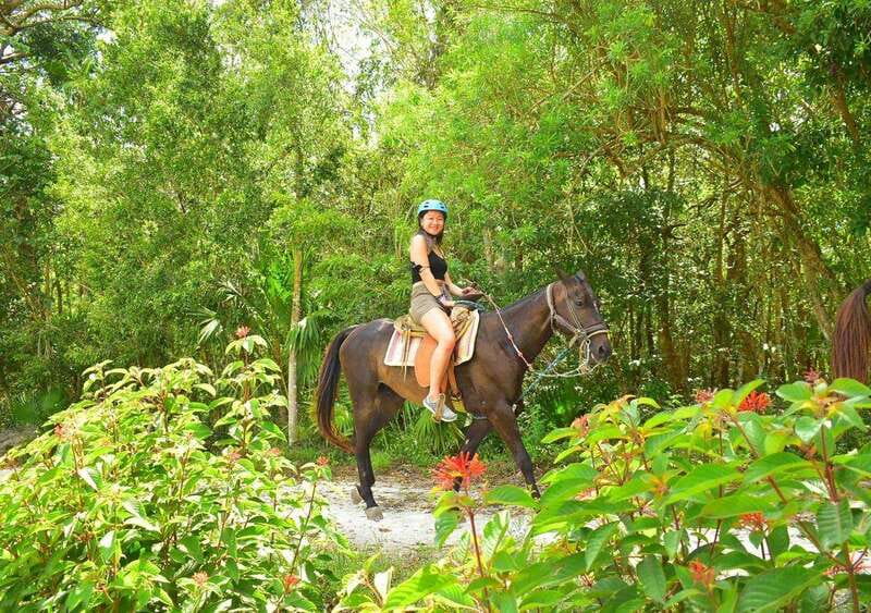 Cancun: Amazing Horseback Riding Tour, Cenote, Zipline & ATV - A 5-hour adrenaline-and-nature mix in Puerto Morelos