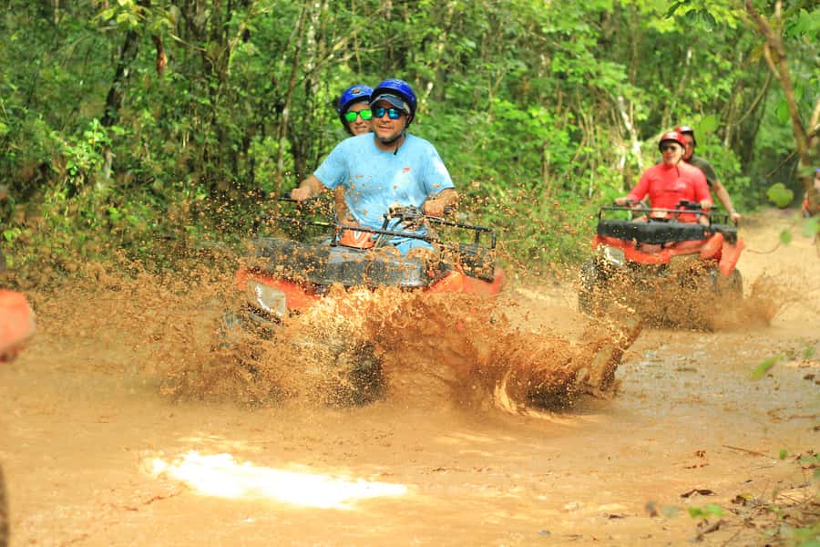 Cancún: ATV, Zipline, and Cenote Adventure with Lunch - Cenote swim reset: what you need to bring and how to stay respectful