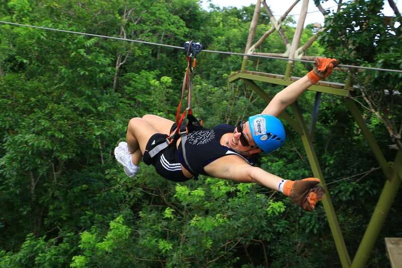 Cancun: ATV, Ziplines and Cenote Adventure in the Jungle - Cenote swim in crystal-clear water: refreshing, but cold