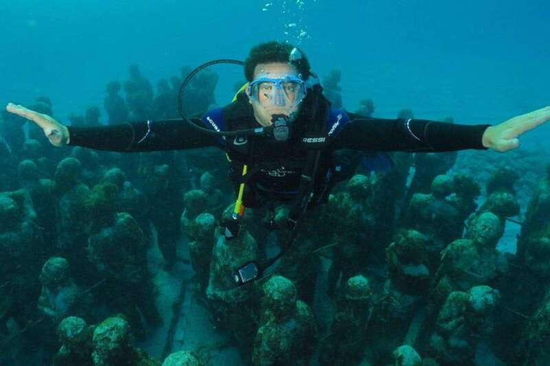 Cancun: Beginner Scuba Diving at Underwater Museum - Boat time and the pacing of a half-day plan