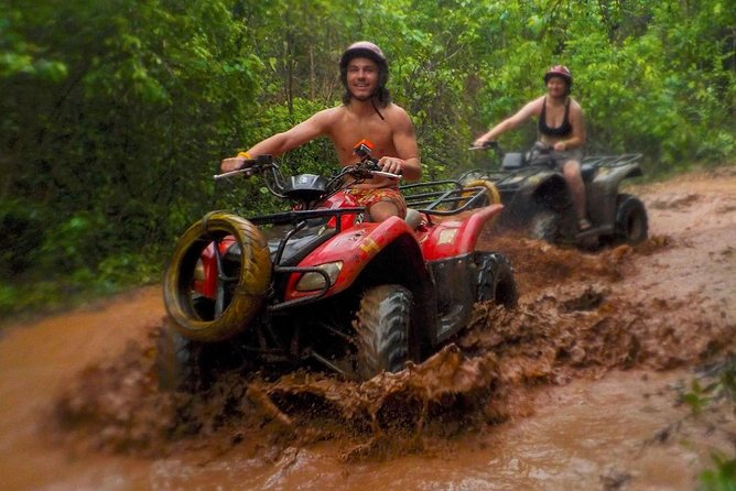 Cancun Best ATV Tour, Ziplines and Cenote Swim with Lunch - Zip lines over the treetops: fun, but not a long epic