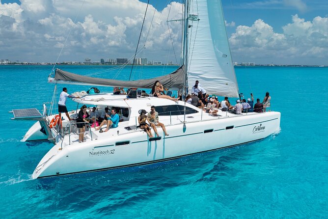 Cancun Catamaran: Isla Mujeres, Snorkeling, Drinks & Buffet Lunch - Sailing From Cancun, Playa Tortugas Marina to Isla Mujeres