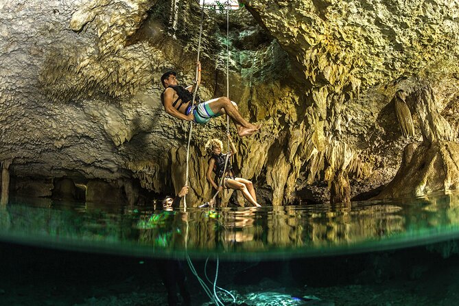 Cancun Cenote Tour: Snorkeling, Rappelling and Ziplining - Three Zip Lines Through the Canopy, Ending With a Water Splash