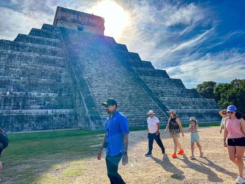 Cancun: Chichen Itza All-Inclusive & Cenote. No hidden fees - The cenote part: Cenote Chichikan swim time with real swim logistics