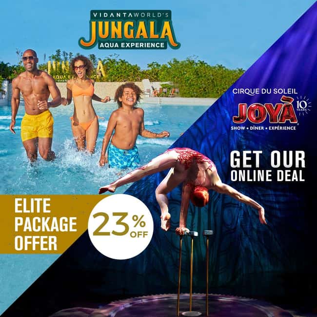Cancún: Cirque du Soleil JOYÀ Show Ticket - Seats and packages, from lateral tables to VIP dinner with unlimited champagne
