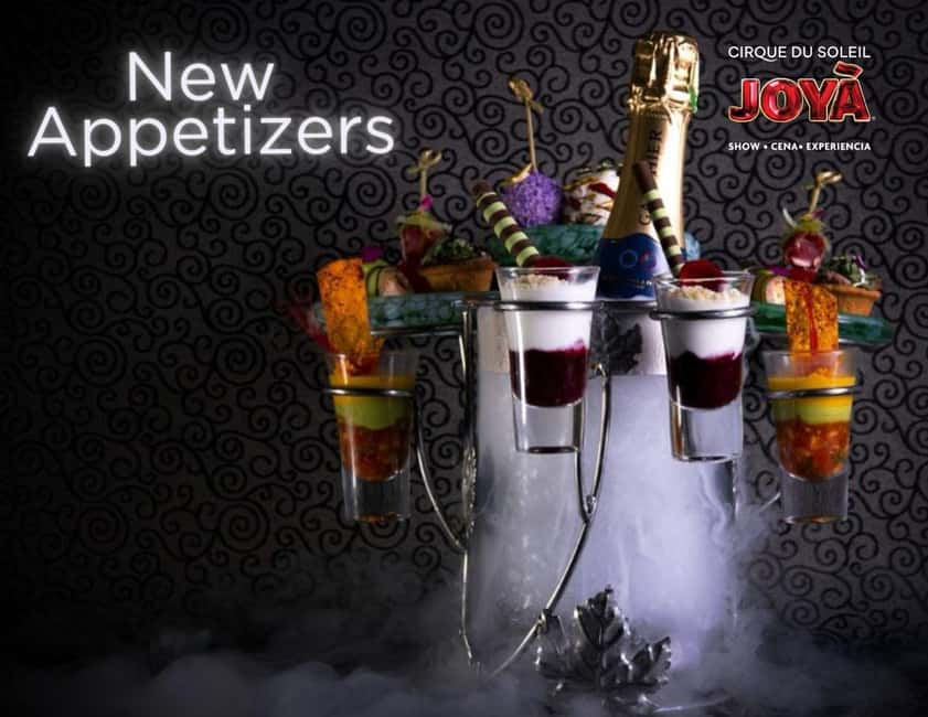 Cancún: Cirque du Soleil JOYÀ Show Ticket - Champagne rules and drink swaps, what you can expect