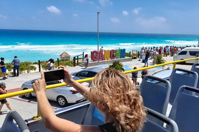 Cancun City Sightseeing and Shopping Tour on a Double Decker bus - Plaza la Fiesta tequila tasting: the fun, practical souvenir stop