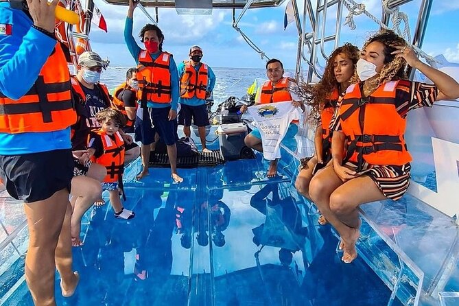 Cancun Glass Boat Sightseeing Cruise - Photos: your souvenir is usually the glass-hull moment