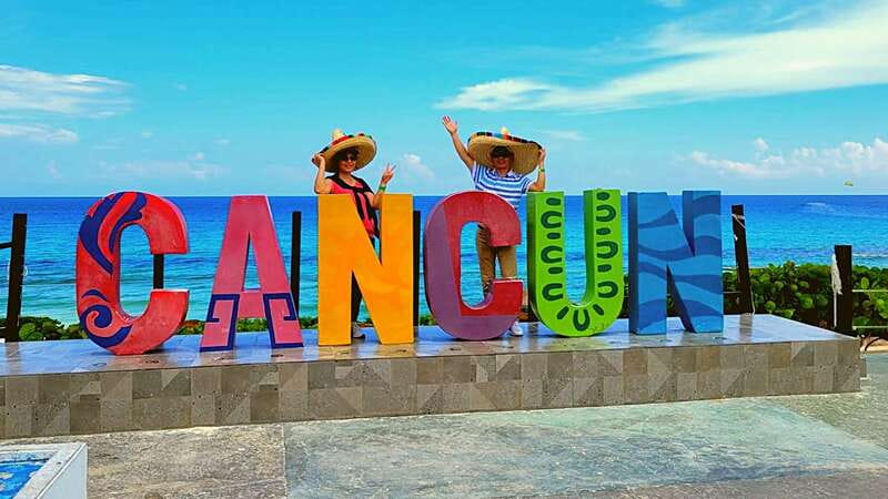 Cancun: Guided City Tour with Shopping by Double Decker Bus - El Meco Archaeological Site: A Mayan Stop Right in the City