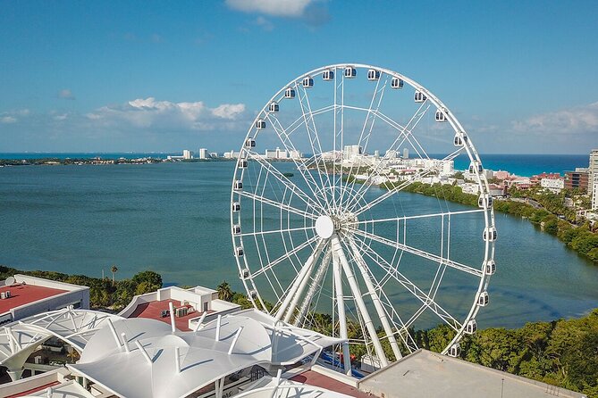 Cancun Guided Sightseeing SkyWheel, Letters and Shopping - From aerial views to Playa Delfines: Stops that actually help your photos