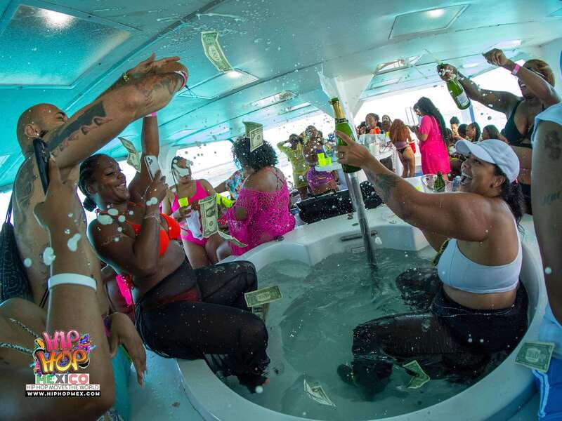 Cancun: Hip Hop Sessions Party Boat Cruise - Champagne Showers, Snacks, and the Real Rules for What You Can Bring