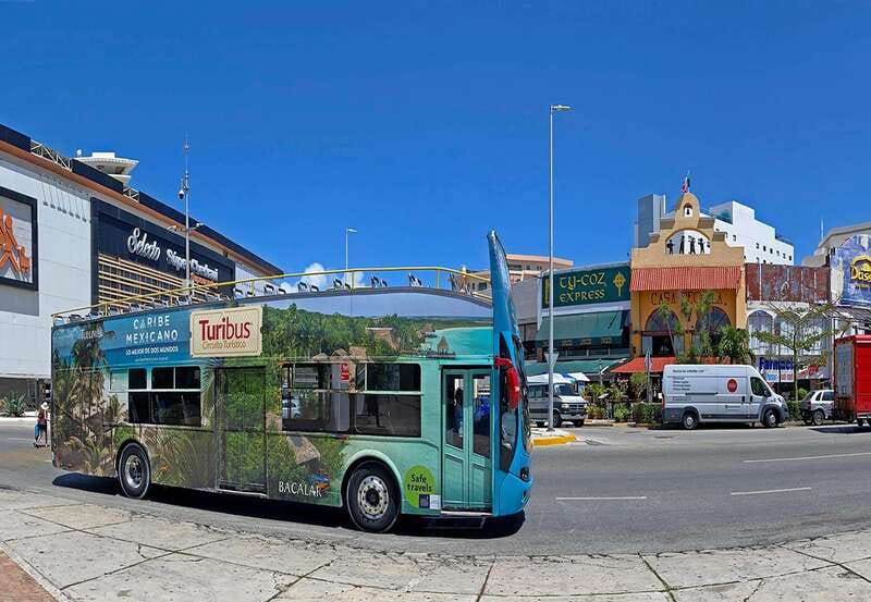 Cancun: Hop-On-Hop-Off Sightseeing Bus Tour - Playa Delfines and the Cancun Sign Area (The Beach Photo You Actually Want)