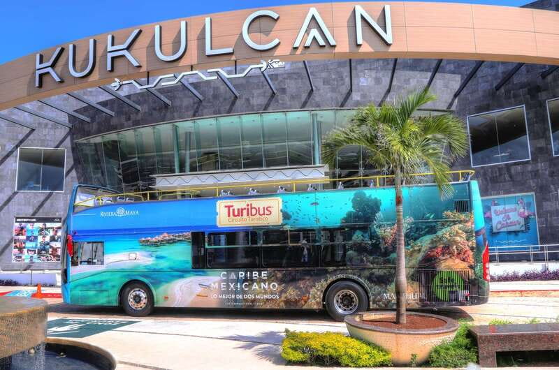 Cancun: Hop-On-Hop-Off Sightseeing Bus Tour - The Hotel Zone Circuit: Beaches, Malls, Aquaworld, and the Coastline Feel