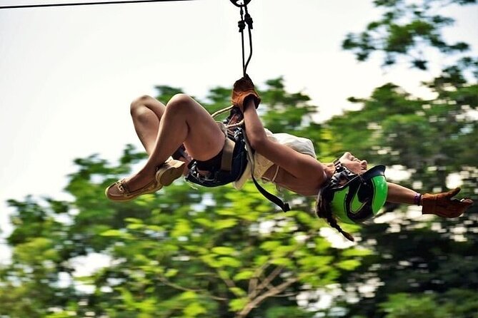 Cancun Horseback Riding, ATV, Ziplines, Cenote, Lunch and Drinks - ATVs and Ziplines: Adrenaline, With Built-In Limits