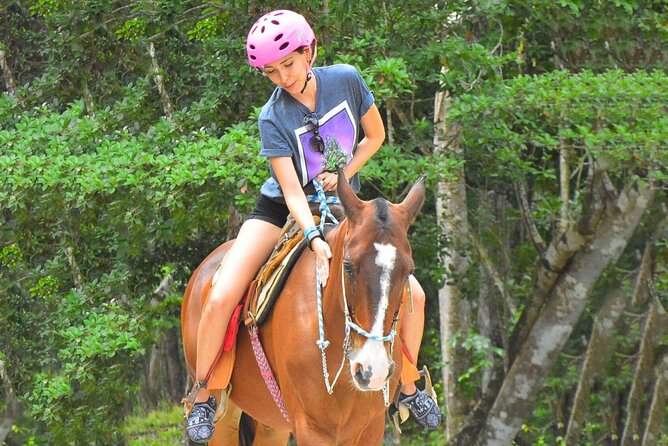 Cancun Horseback Riding, ATV, Ziplines, Cenote, Lunch and Drinks - How the 4 Hours Usually Feel On the Ground