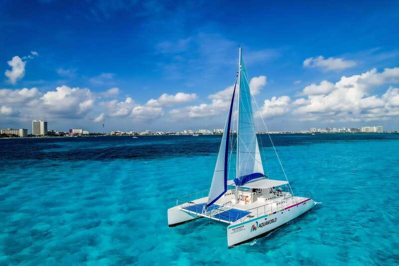 Cancun: Isla Mujeres Catamaran Tour with Open Bar of Drinks - The Sail Itself: Music, Views, and a National Open Bar