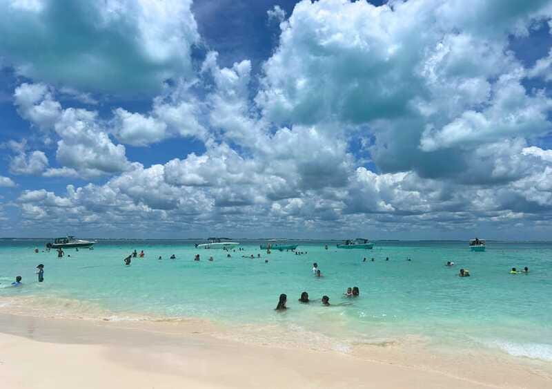 Cancun: Isla Mujeres Catamaran with buffet, drinks & snorkel - The sail to Isla Mujeres, with open bar time