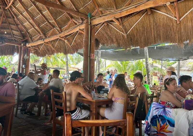 Cancun: Isla Mujeres Catamaran with buffet, drinks & snorkel - Price check: $65 plus the real-world dock fee