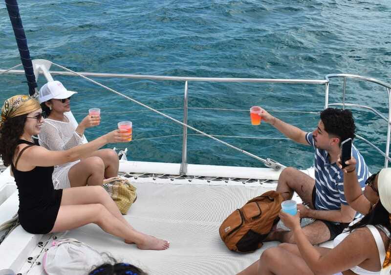 Cancun: Isla Mujeres Only Adults Catamaran, drinks & snorkel - Cancun to Isla Mujeres by Adults-Only Catamaran
