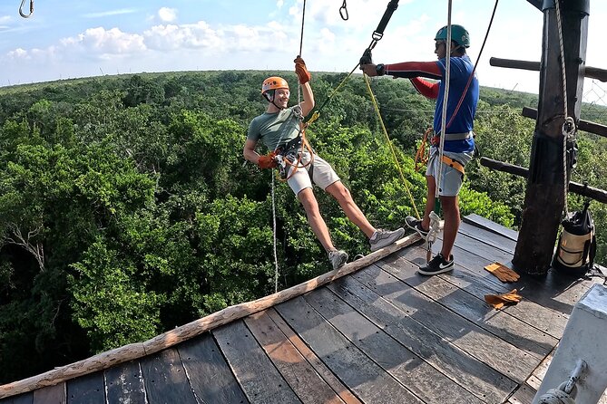 Cancun Jungle Tour: Tulum, Cenote Snorkeling, Ziplining, Lunch - Ziplining: real lines, real safety, real workout