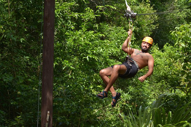 Cancun Jungle Tour: Tulum, Cenote Snorkeling, Ziplining, Lunch - Rappelling into cenotes: the adrenaline part