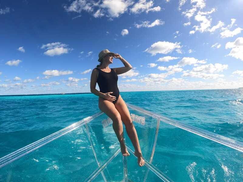 Cancún: Nichupté Lagoon Transparent Boat Tour with Drinks - What you’ll see under the surface: fish, turtles, and mangrove birds