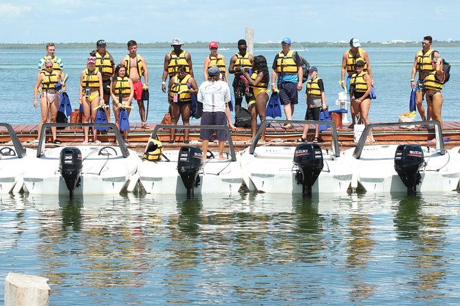 Cancun speedboat and snorkel tour: shared speedboat - Who should book this and who should skip it