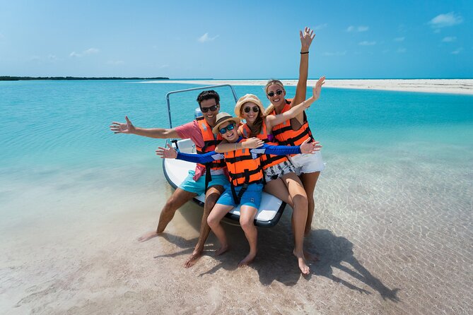 Cancun: Speedboat tour to a Virgin Beach - Isla Blanca time: white sand, low crowds, and a tight window