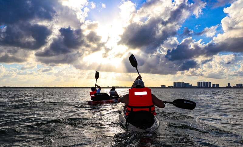 Cancun: Sunset Kayak Experience in the Mangroves - First Guided Paddle: Into the Nichupté Lagoon Mangroves