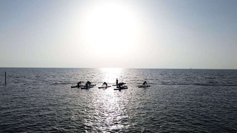 Cancún: Sup Yoga and Meditation over the Caribbean Sea - Puerto Cancún calm-water start: where you meet and what to bring