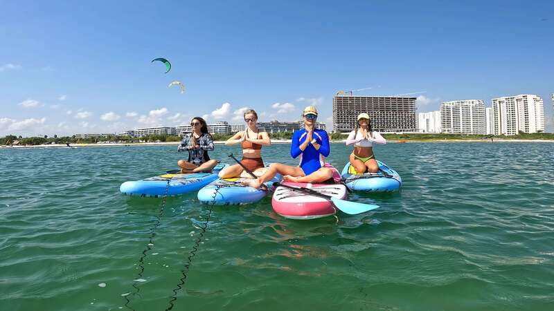 Cancún: Sup Yoga and Meditation over the Caribbean Sea - SUP yoga for beginners: balance that actually feels learnable