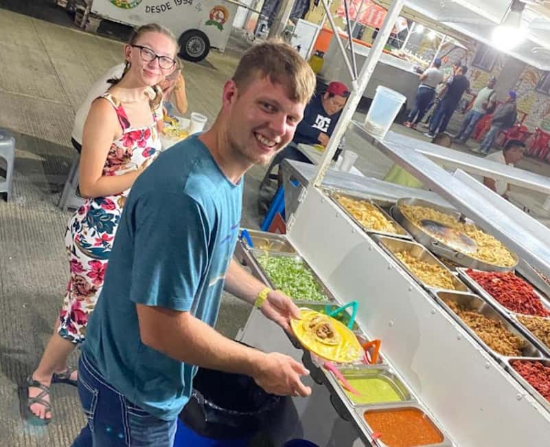Cancun Taco Tour: Street Food & Tequila Tasting in Downtown - Churros at the end, plus craft market culture breaks