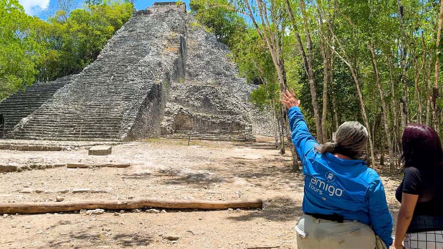 Cancun: Tulum & Coba with Cenote, Cave Exploration and Lunch - Cenote Nohoch Nah Chich: Guided Cave Swimming You Can Choose