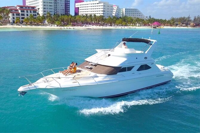 Cancun yachts rental YACHT 46 FT, 15 PAX MAX 25P12 - Key highlights you will care about