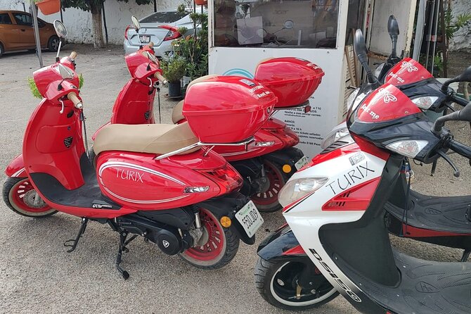 Car Rental, Scooter Rental at Valladolid, Turix Rental - Chichén Itzá in Your Own Order, Not a Group Line