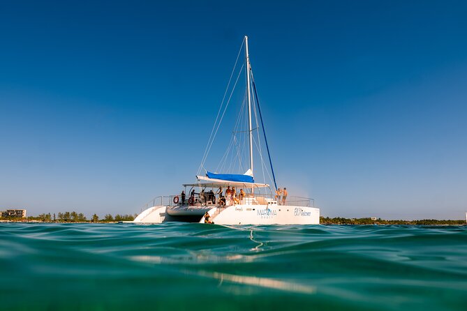 Catamaran Cruise in Riviera Maya With Snorkeling & Beach Club - Catamaran Comfort On The Caribbean Run From Maroma Beach