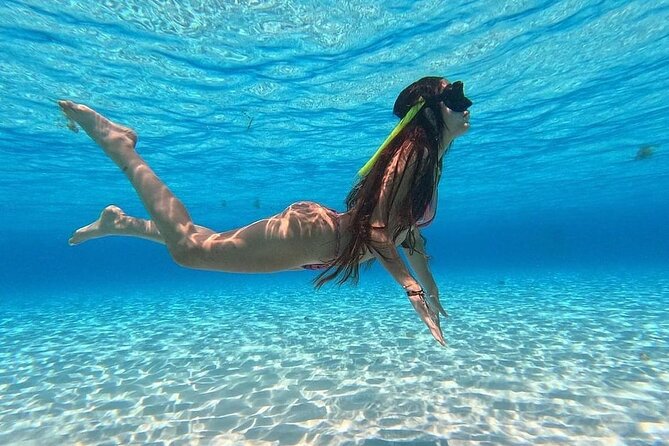 Catamaran in Cozumel with snorkeling at El Cielo and open Bar - Stop 1, Playa El Cielo Reef Snorkel (About 35 Minutes)