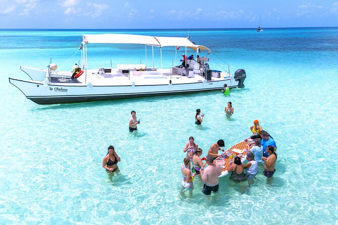 Catamaran Snorkel Adventure to El Cielo and The Money Bar Beach - Stop 2 at Colombia Deep Reef: another reef session, still guided