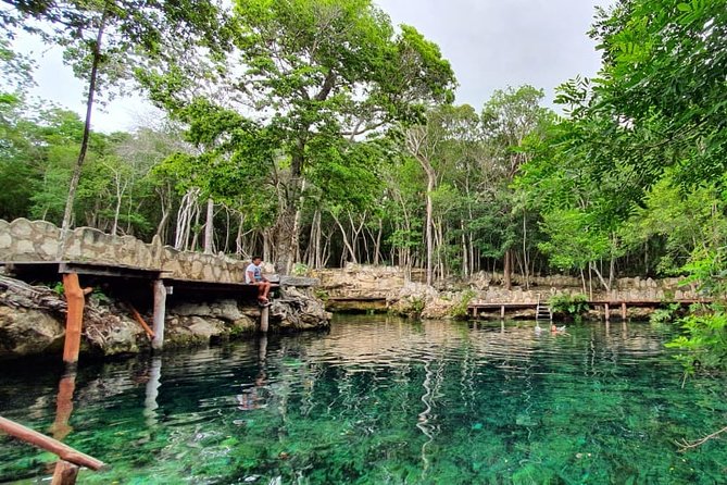 Cenote Cavern Tour and Swim with Sea Turtles in Akumal - Akumal Beach Snorkeling With Wild Sea Turtles