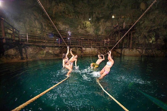 Cenote Maya Native Park Admission Ticket - Safety and fitness expectations for rappel, jumps, and water time