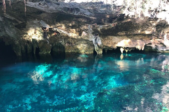 Cenote Triple Adventure Tour in Tulum - Grand Cenote’s half-open cave look makes snorkeling feel different