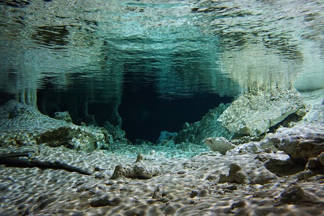 Cenotes Private Tour VIP - Stop 3, Cenote Taak Bi Ha: Underground River Walk and Swim