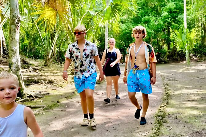 Chacchoben Xperience & All Inclusive Beach Club Day - Rainforest trails, restored pyramids, and the stuff you can see up close