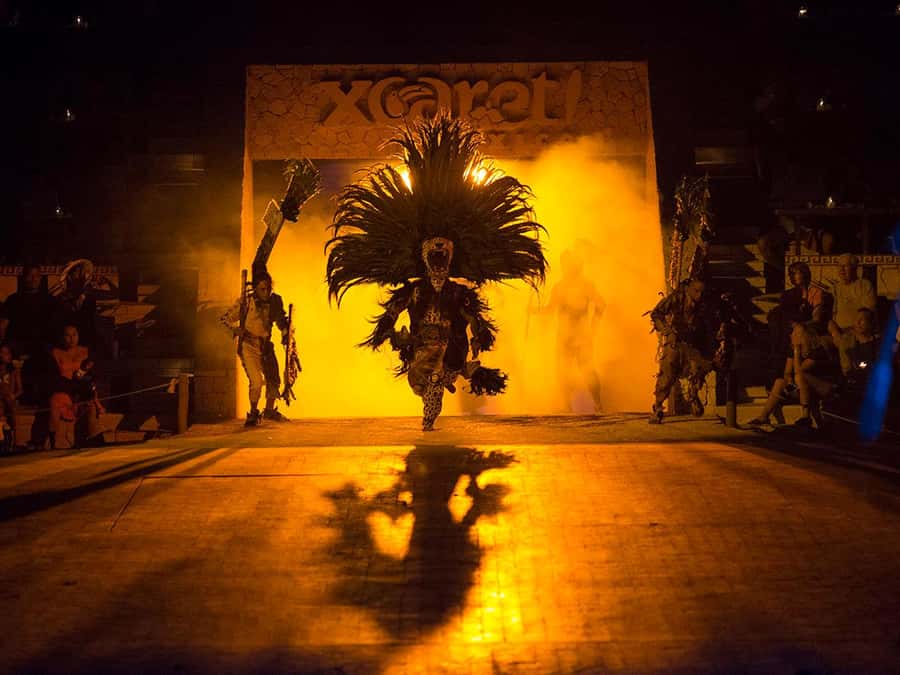 Check out the Night Show at Xcaret Park - The big moment: Xcaret Mexico Espectacular under the stars