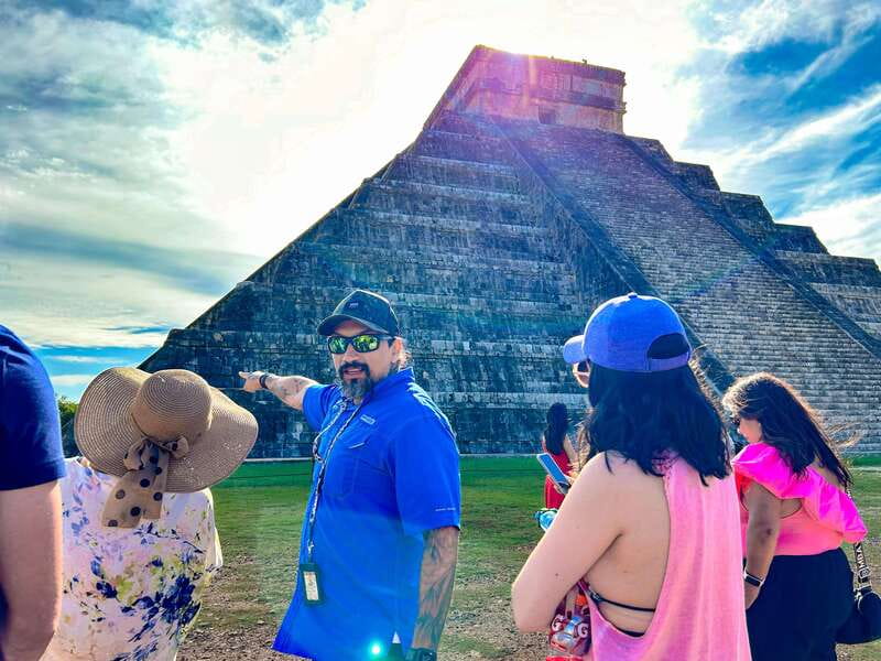 Chichen Itza: First Access Half-Day Guided Tour with Guide - The guided walk: temples, carvings, and the big-wow pyramids