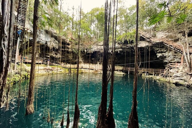 Chichén Itzá Marvels Day Trip:Cenote Oxman & Valladolid Adventure - Cenote Oxman Swim Experience: What’s Included and What to Watch
